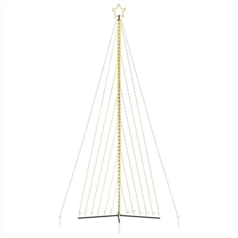 Pom de Crăciun LED 789 LED-uri Alb Cald 476 cm