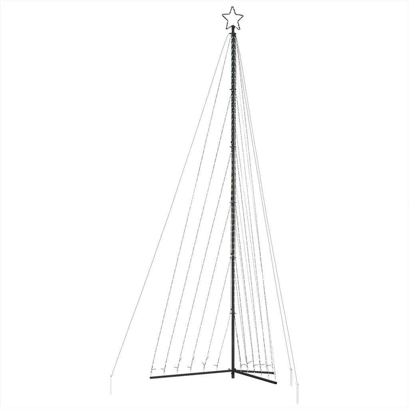 Pom de Crăciun LED 789 LED-uri colorate 476 cm