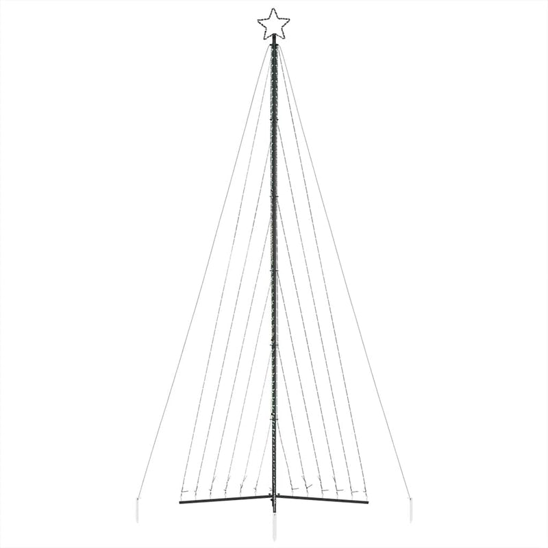 Pom de Crăciun LED 789 LED-uri colorate 476 cm