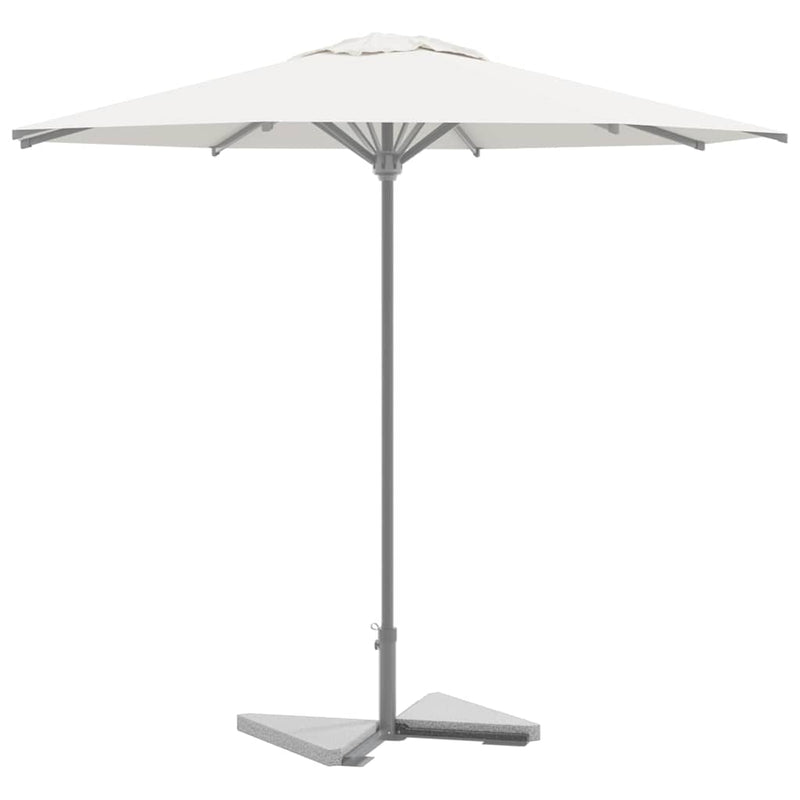 Discuri de greutăți tip umbrelă, 2 buc., triunghiulare, gri granit, 14 kg