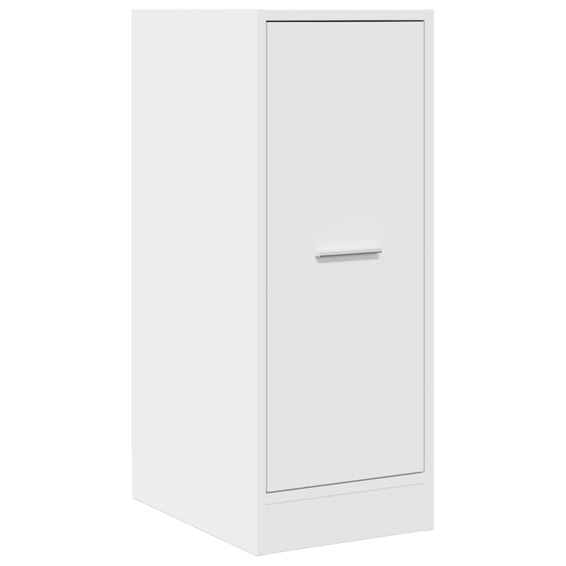 Dulap de farmacie, alb, 30x41x77,5 cm, lemn stratificat
