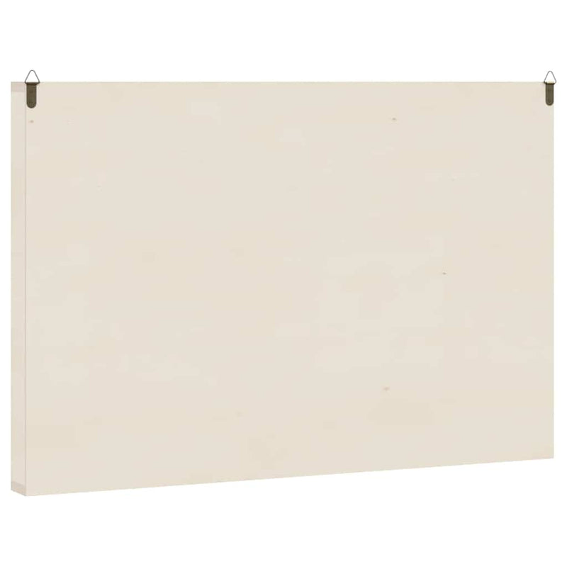 Vitrină de colecționar din lemn cu 60 de compartimente 60x4,5x40,5 cm
