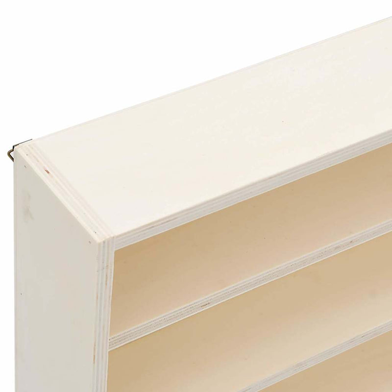 Vitrina de colecție din lemn cu 6 rafturi 100x9x55 cm