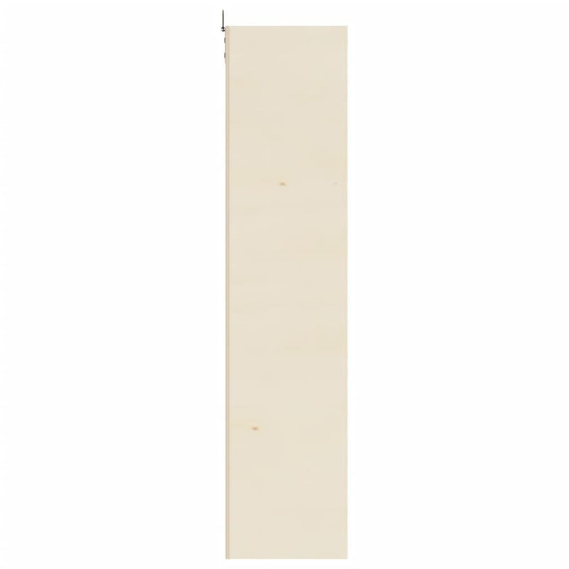 Vitrina de colecție din lemn cu uși 40x8,5x37 cm