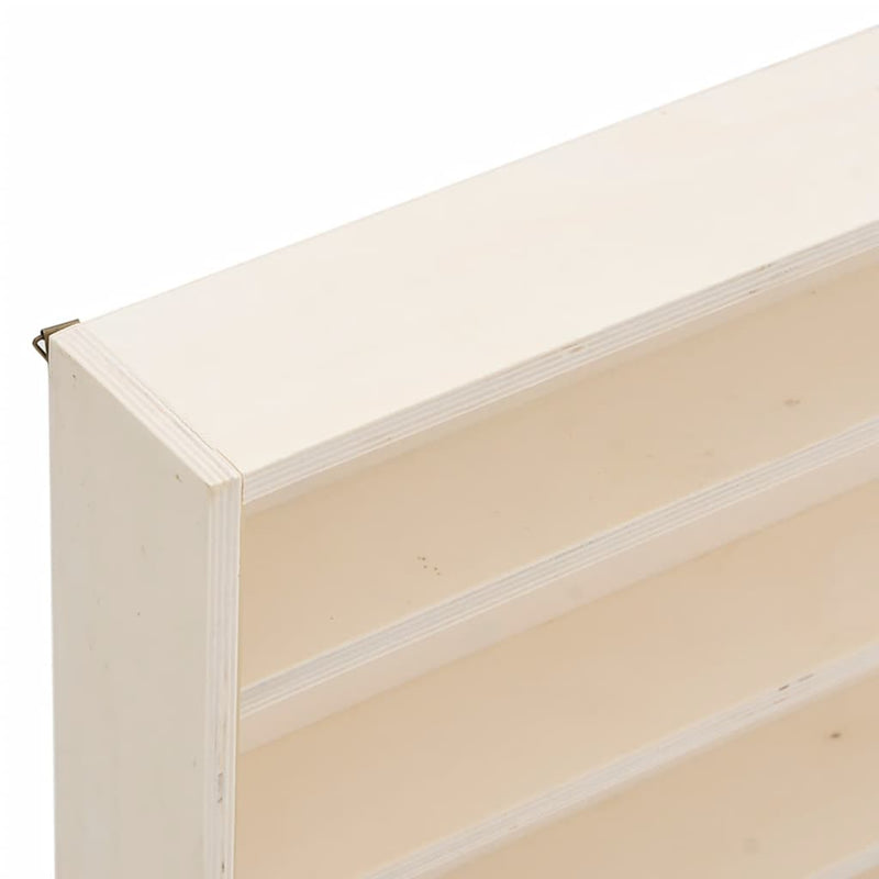 Vitrina de colecție din lemn cu uși 40x8,5x37 cm