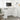 Birou cu lumini LED, alb, 140x55x91 cm, lemn prelucrat