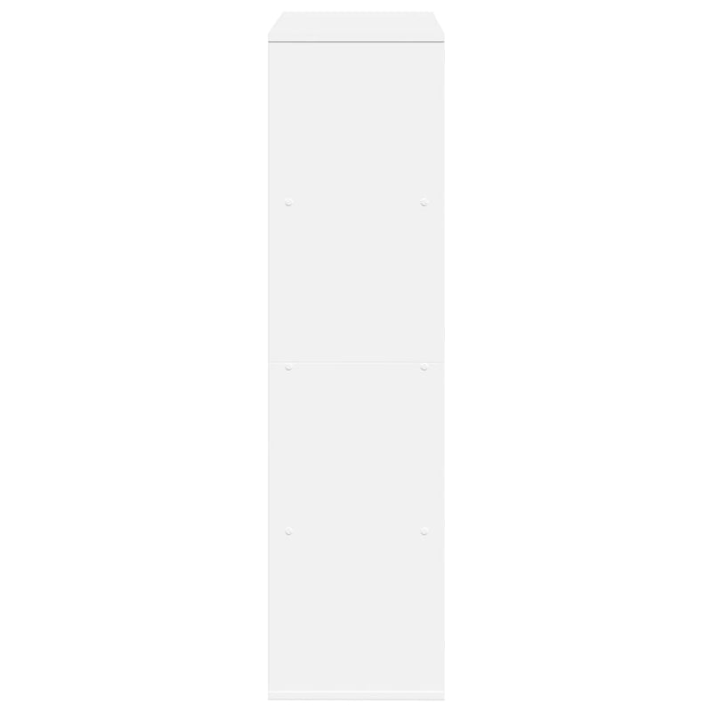 Separator de cameră, alb, 100x33x125,5 cm, lemn prelucrat