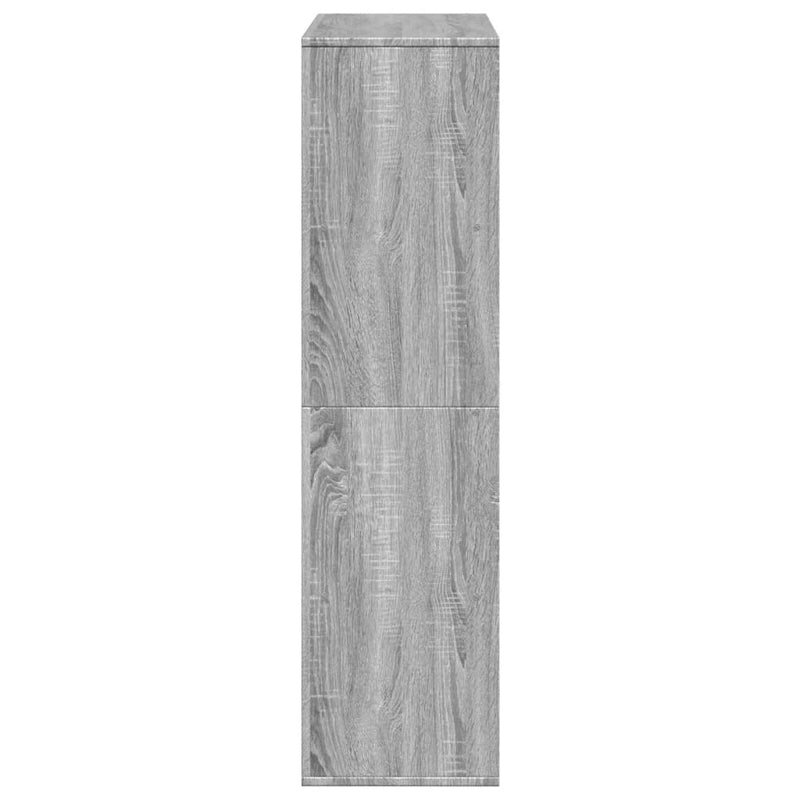 Separator de cameră gri sonoma, 100x33x125,5 cm, lemn prelucrat
