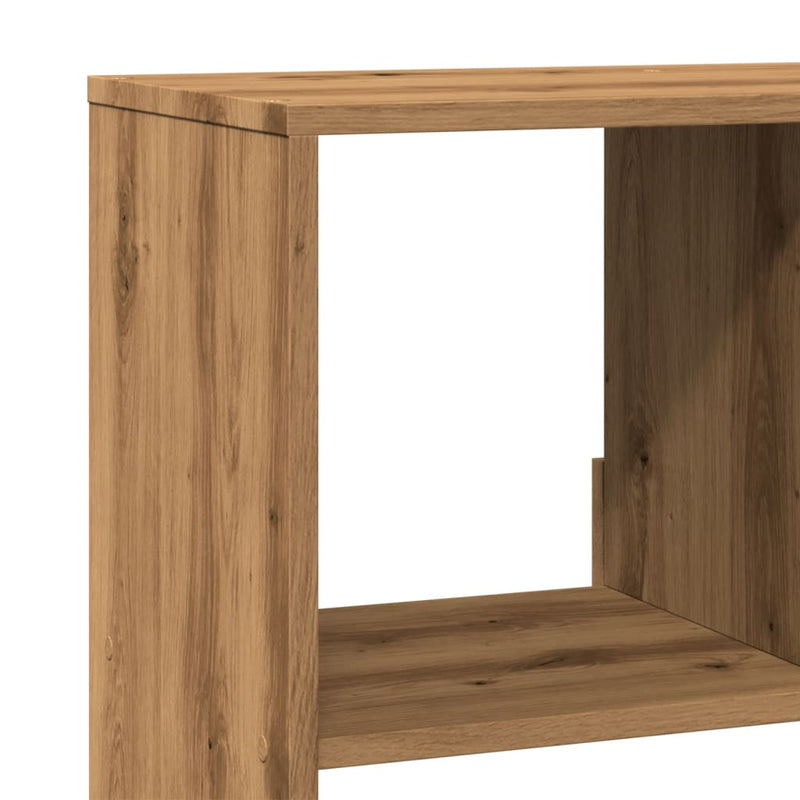 Separator cameră stejar artizanal 100x33x187,5cm lemn prelucrat