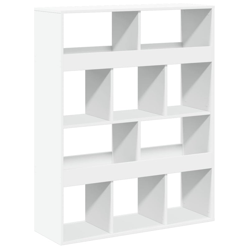 Separator de cameră, alb, 100x33x125,5 cm, lemn prelucrat
