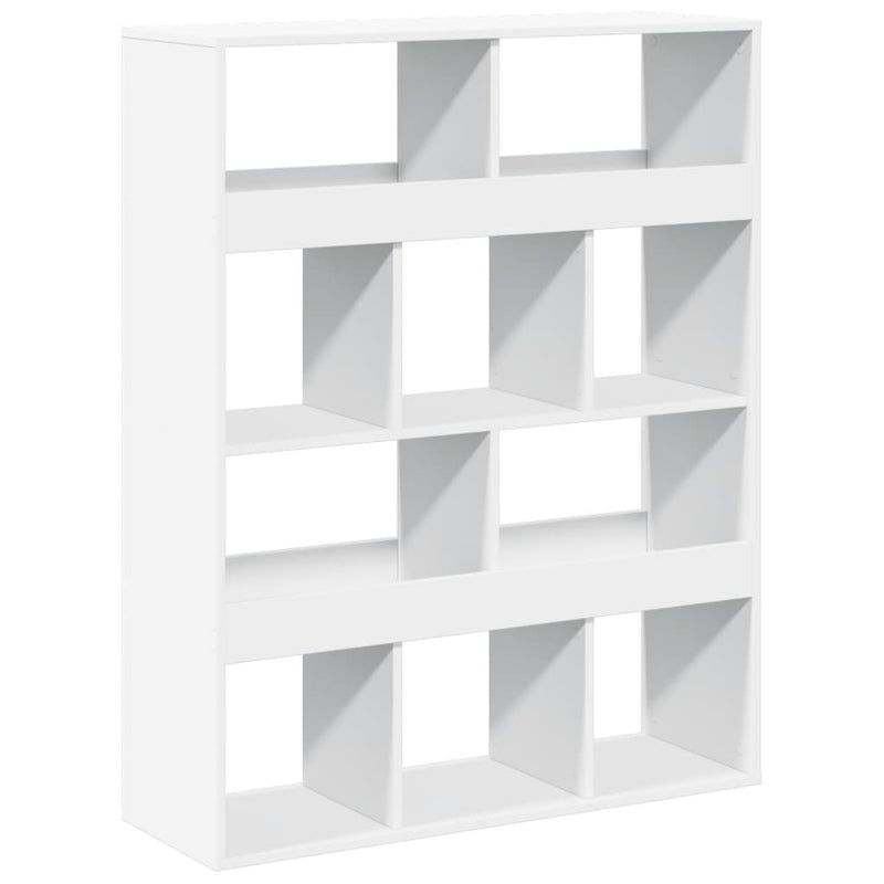 Separator de cameră, alb, 100x33x125,5 cm, lemn prelucrat