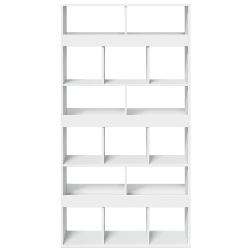 Separator de cameră, alb, 100x33x187,5 cm, lemn prelucrat
