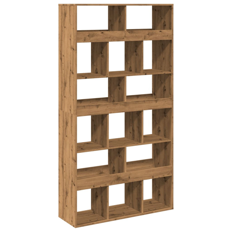 Separator cameră stejar artizanal 100x33x187,5cm lemn prelucrat