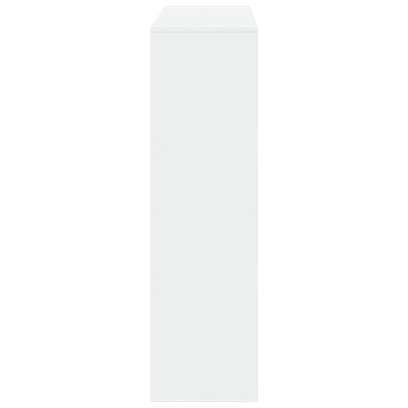Separator de cameră, alb, 100x33x115 cm, lemn prelucrat