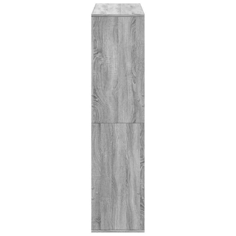 Separator de cameră, gri sonoma, 100x33x135 cm, lemn prelucrat