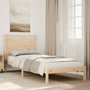 Cadru de pat foarte lung fără saltea, 90x220 cm, lemn masiv