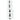 Dulap de farmacie, alb, 30x41x174,5 cm, lemn stratificat