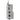 Dulap de farmacie, gri beton, 40x41x144,5 cm, lemn prelucrat