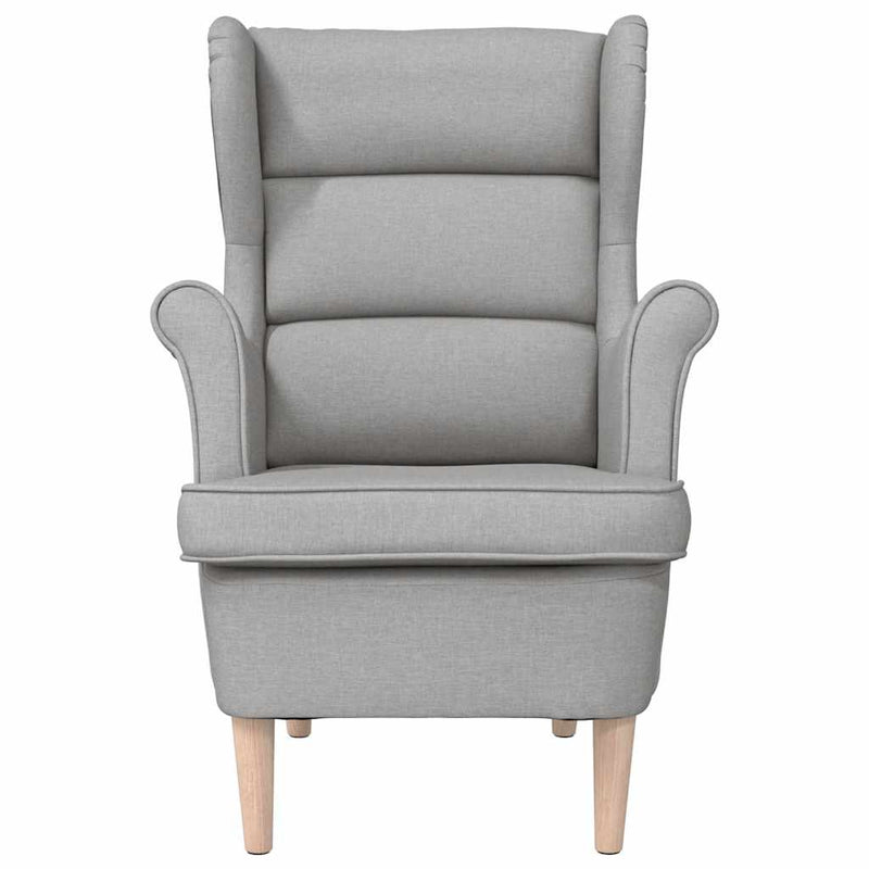 Fotoliu, gri nor, 74x84x100 cm, textil