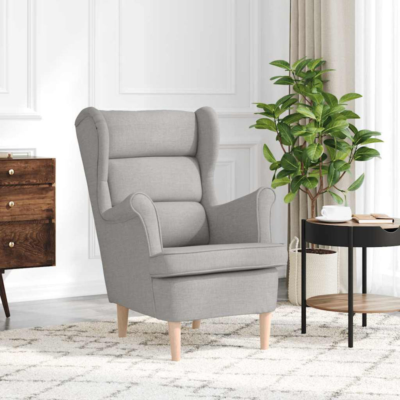 Fotoliu, gri nor, 74x84x100 cm, textil