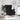 Scaun balansoar, negru, 74x90x102 cm, material textil