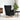Scaun balansoar, negru, 74x90x102 cm, material textil