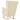 Scaun balansoar, crem, 74x90x102 cm, material textil