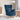 Scaun balansoar, albastru, 74x90x102 cm, material textil