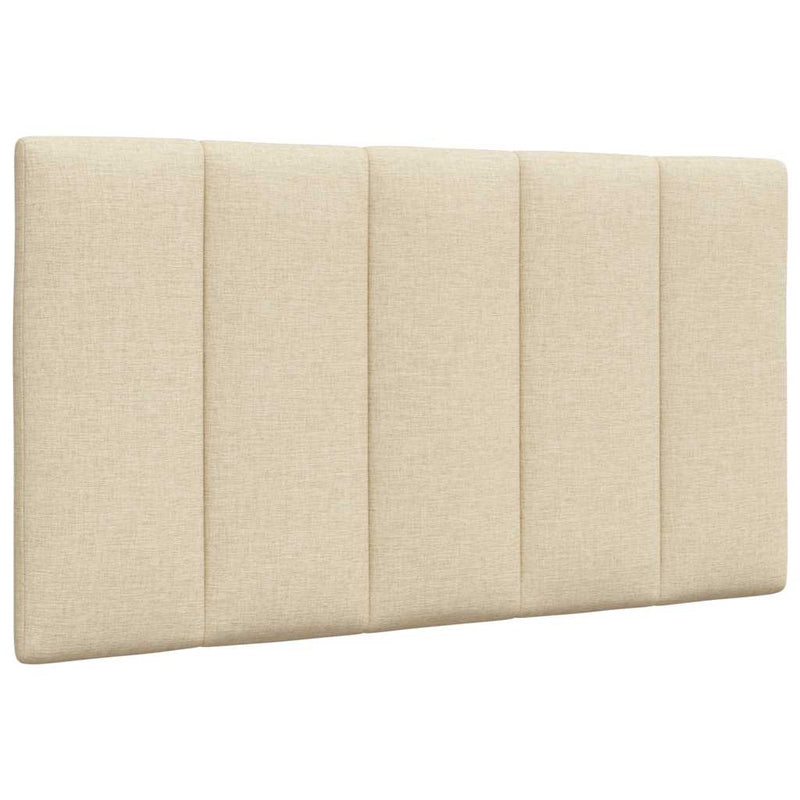 Pernă pentru tăblie de pat, Hanko, crem, 80 cm, material textil