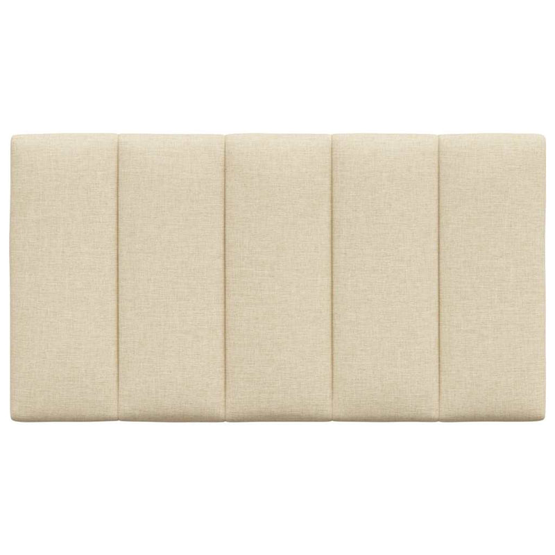 Pernă pentru tăblie de pat, Hanko, crem, 80 cm, material textil