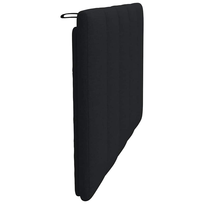 Pernă pentru tăblie de pat, Hanko, negru, 90 cm, material textil