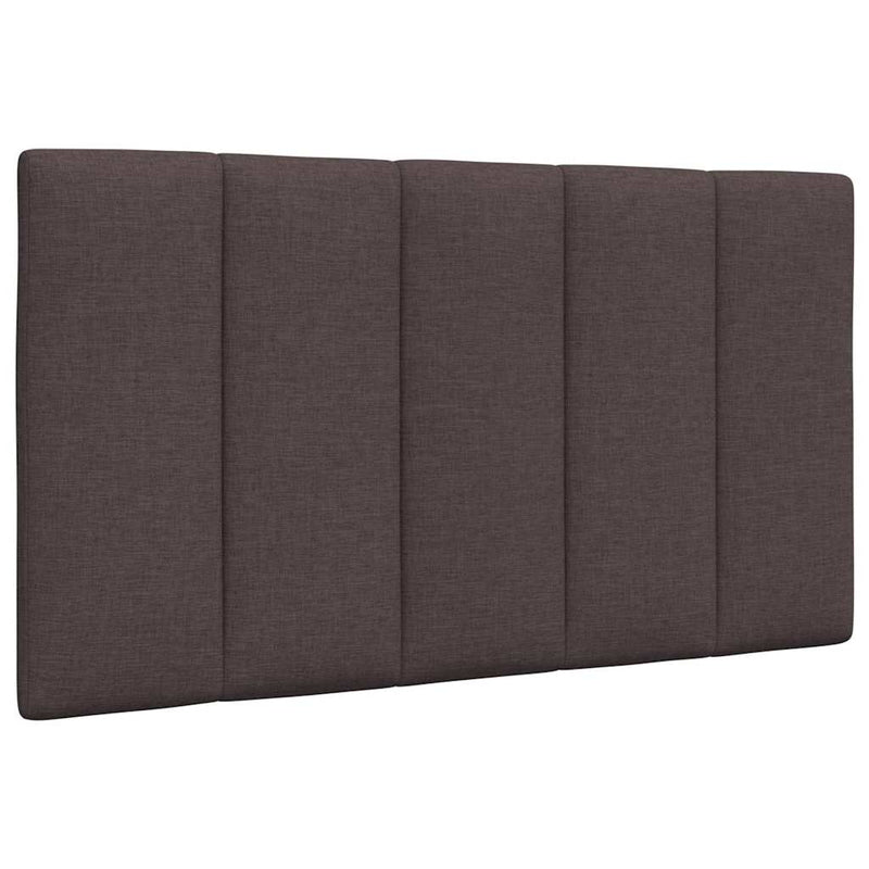 Pernă pentru tăblie de pat, Hanko, maro închis, 90 cm, material textil
