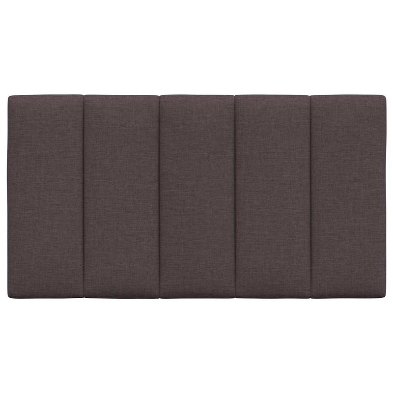 Pernă pentru tăblie de pat, Hanko, maro închis, 90 cm, material textil