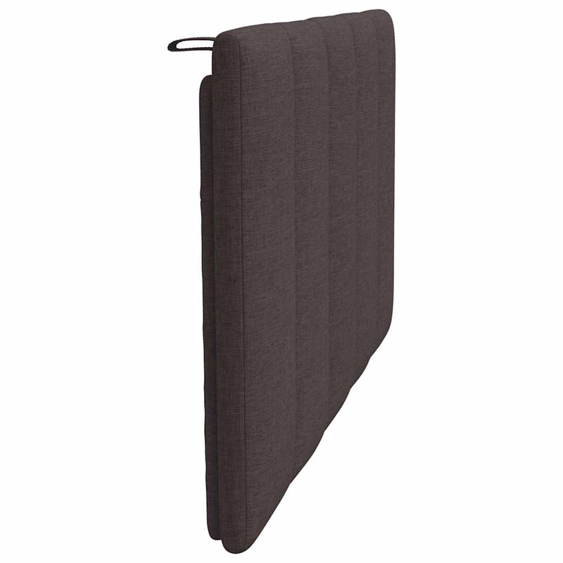 Pernă pentru tăblie de pat, Hanko, maro închis, 90 cm, material textil
