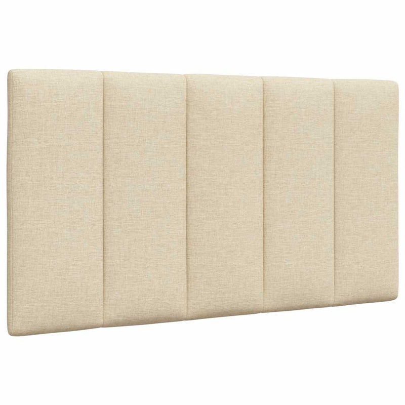 Pernă pentru tăblie de pat, Hanko, crem, 90 cm, material textil