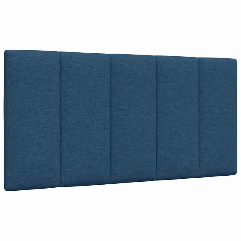 Pernă pentru tăblie de pat, Hanko, albastru, 100 cm, material textil