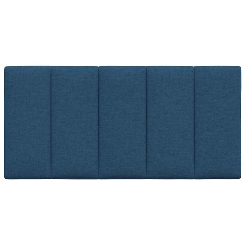 Pernă pentru tăblie de pat, Hanko, albastru, 100 cm, material textil