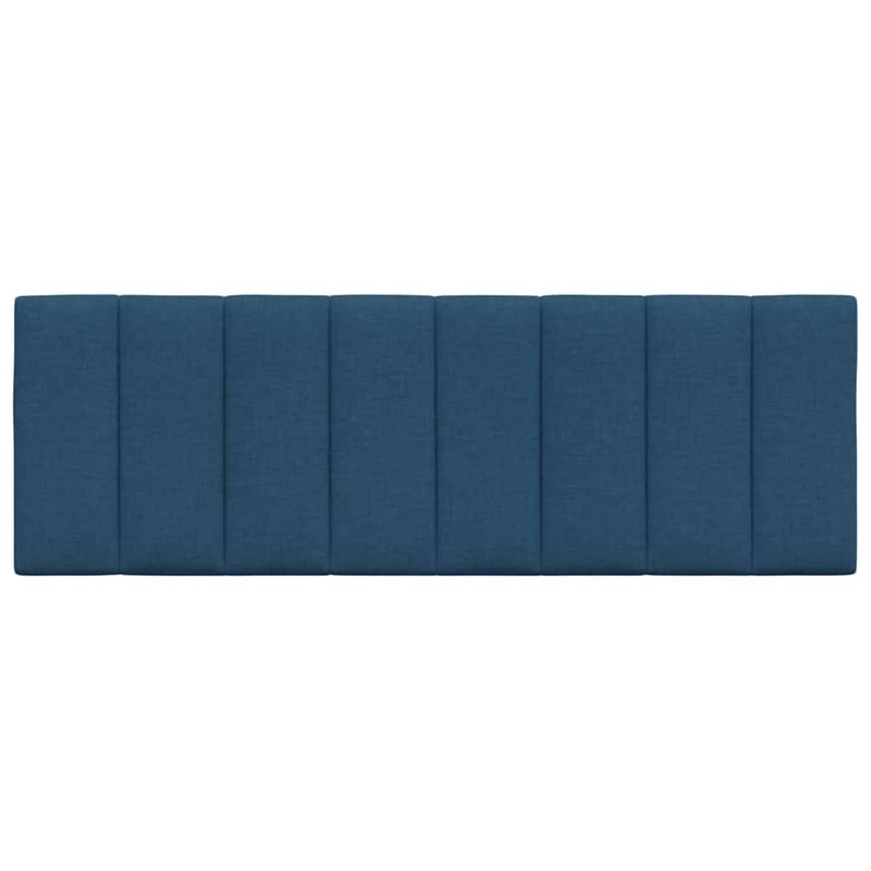 Pernă pentru tăblie de pat, Hanko, albastru, 120 cm, material textil