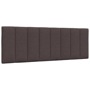 Pernă pentru tăblie de pat, Hanko, maro închis, 140 cm, material textil