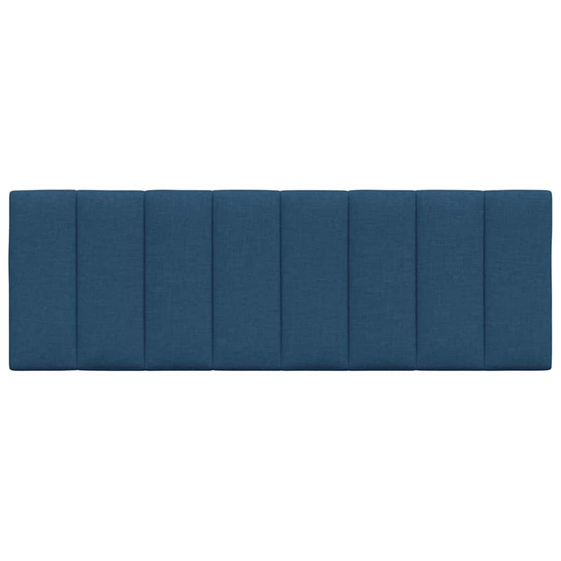 Pernă pentru tăblie de pat, Hanko, albastru, 140 cm, material textil
