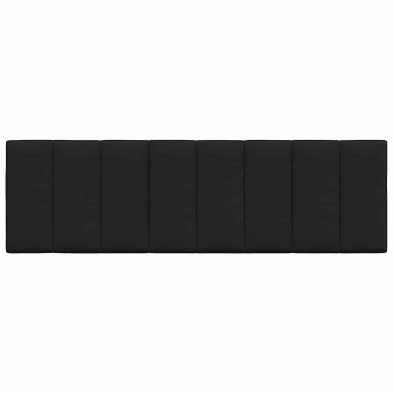 Pernă pentru tăblie de pat, Hanko, negru, 160 cm, material textil