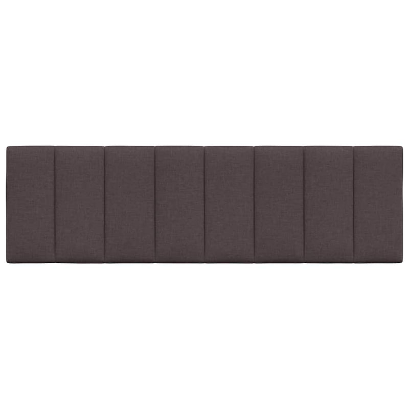 Pernă pentru tăblie de pat, Hanko, maro închis, 160 cm, material textil