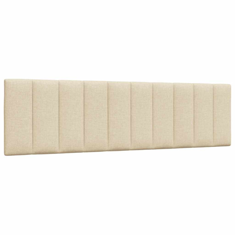 Pernă pentru tăblie de pat, Hanko, crem, 180 cm, material textil