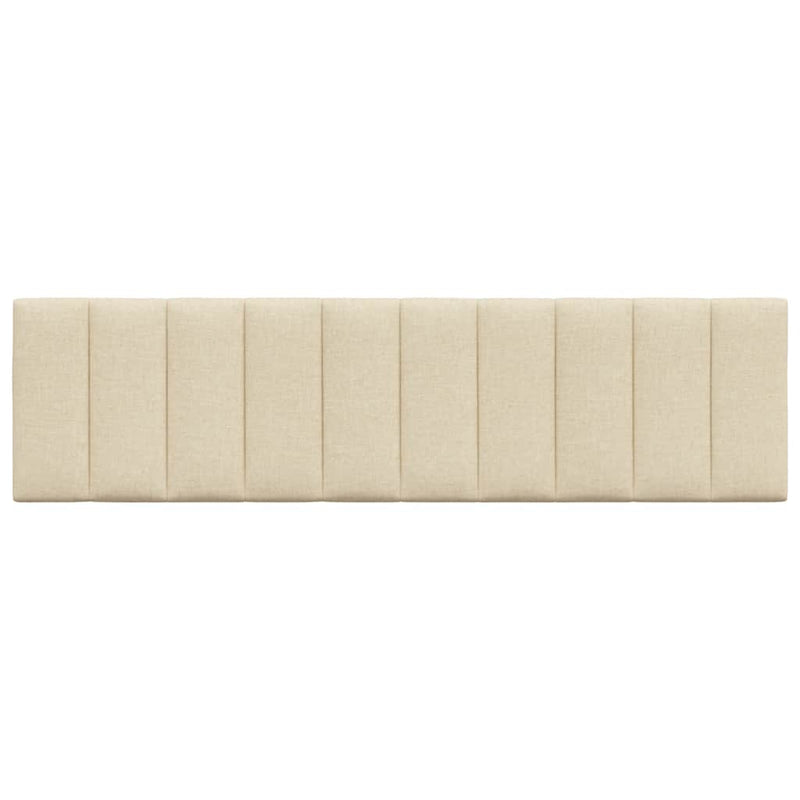 Pernă pentru tăblie de pat, Hanko, crem, 180 cm, material textil