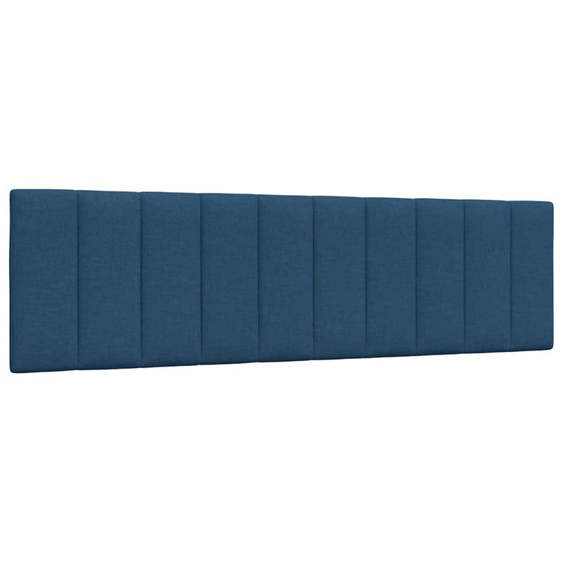Pernă pentru tăblie de pat, Hanko, albastru, 180 cm, material textil
