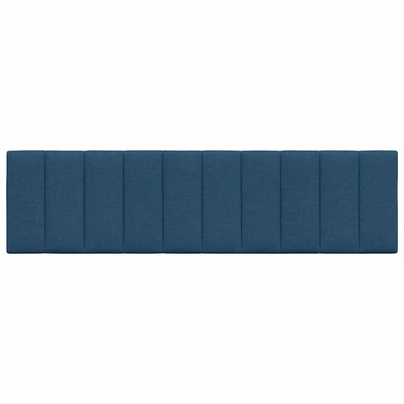 Pernă pentru tăblie de pat, Hanko, albastru, 180 cm, material textil