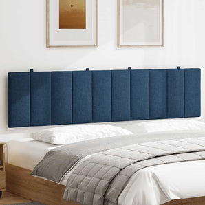 Pernă pentru tăblie de pat, Hanko, albastru, 200 cm, material textil