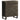 Bufete 2 buc Negru 60x33x75 cm Lemn masiv Mango
