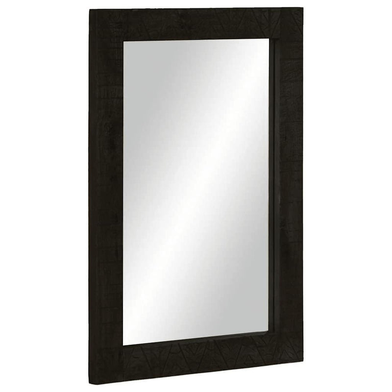 Set mobilier de baie, 3 piese, lemn masiv de mango