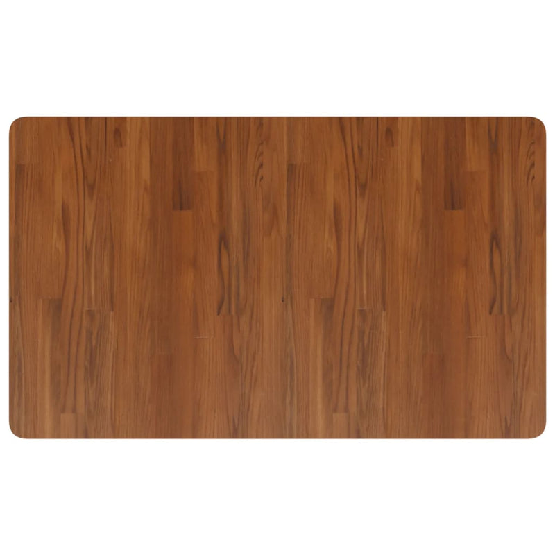 Banc lucru maro 100x60x(71,5-98)cm lemn masiv stejar dreptunghi
